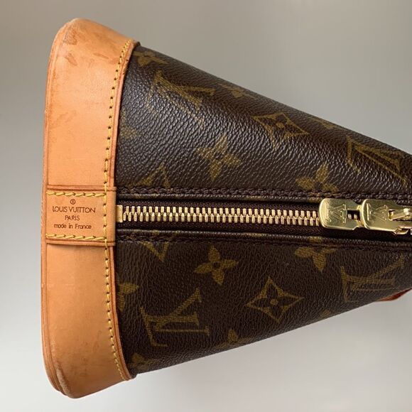 🤎LOUIS VUITTON Vintage Alma PM Monogram Hand Bag - Picture 9 of 15